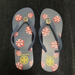 Tory Burch Womens Flip Flops